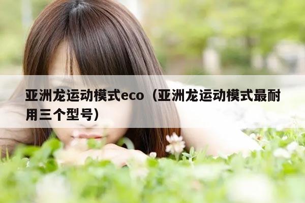 亚洲龙运动模式eco（亚洲龙运动模式最耐用三个型号）