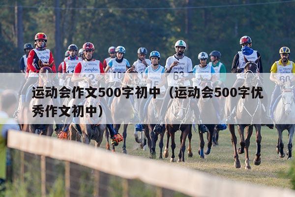 运动会作文500字初中（运动会500字优秀作文初中）