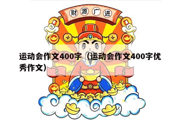 运动会作文400字（运动会作文400字优秀作文）