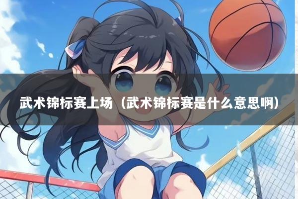 武术锦标赛上场（武术锦标赛是什么意思啊）