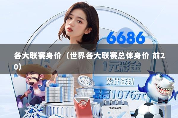 各大联赛身价（世界各大联赛总体身价 前20）